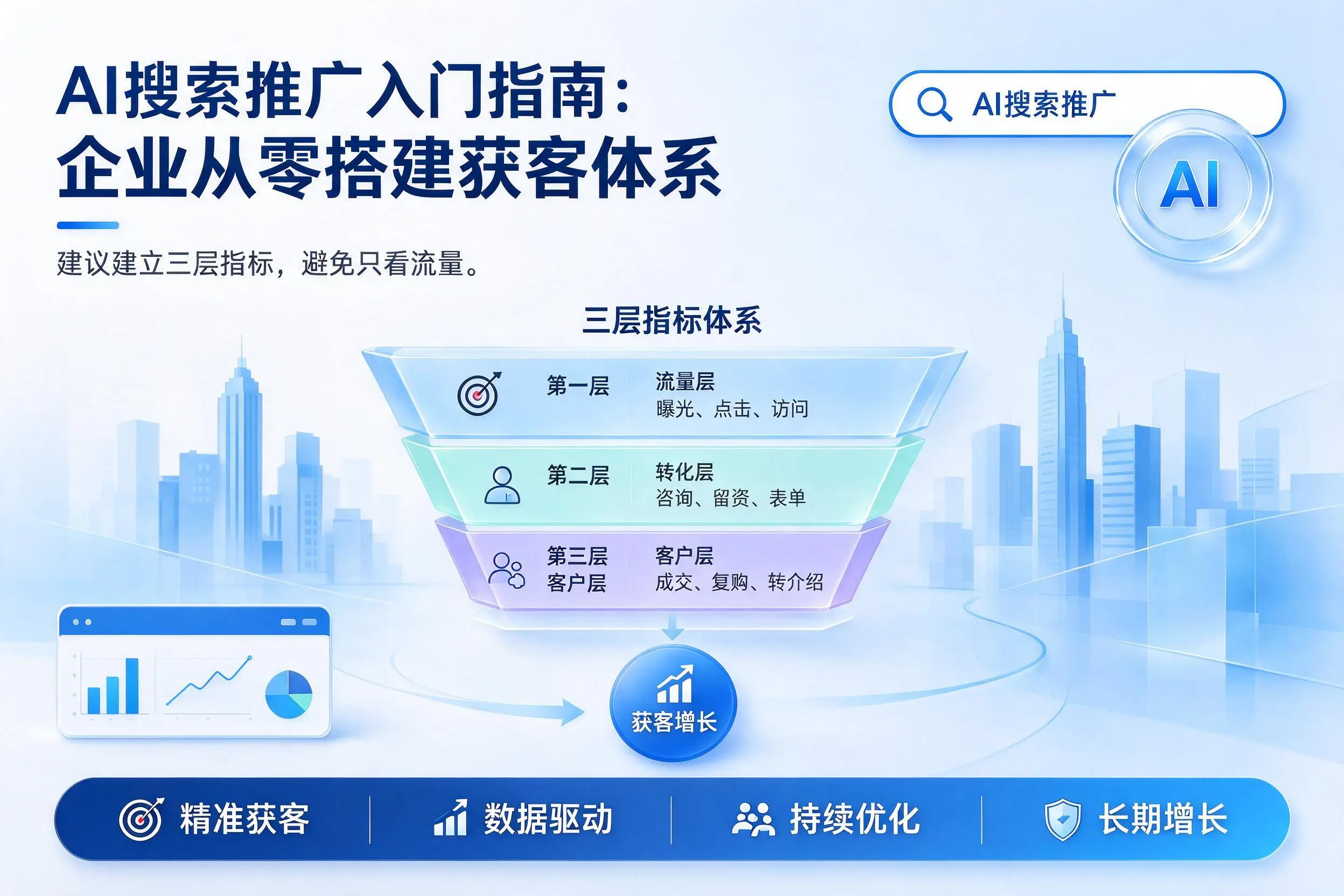 AI搜索推广入门指南：南充企业从零搭建获客体系