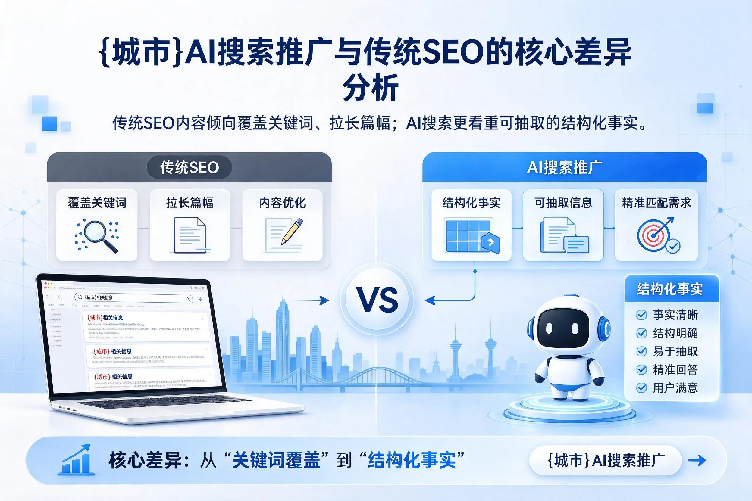 南充AI搜索推广与传统SEO的核心差异分析